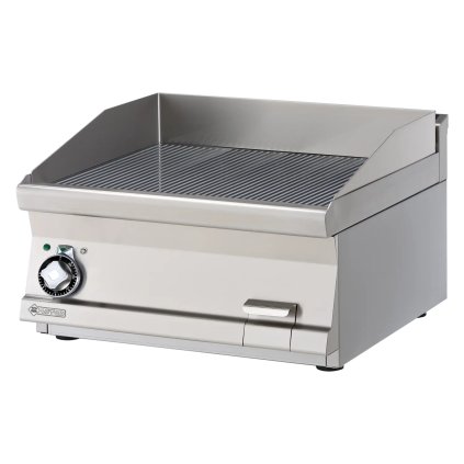 Grilovacia doska 60x45 elektrická ryhovaná bez podstavy 400 V | RM - FTRT-66ET