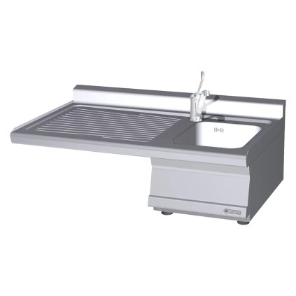 Pracovný modul 1x drez 29x35 + odkvapkávacia plocha ľavá 60x55 | RM - LAT-610DX