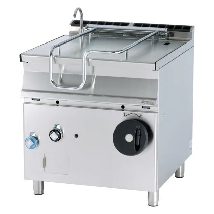 Panvica sklopná manuálna plynová 80 l oceľové dno | RM - BR80-98G