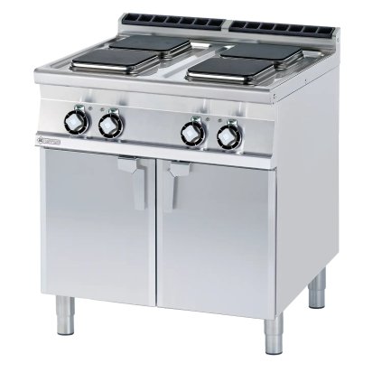 Sporák elektrický 4x platnička s podstavbou 400 V | RM - PCQ-98ET