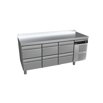 104585 stul chladici se 6 zasuvkami 1792x700x850 mm asber green line