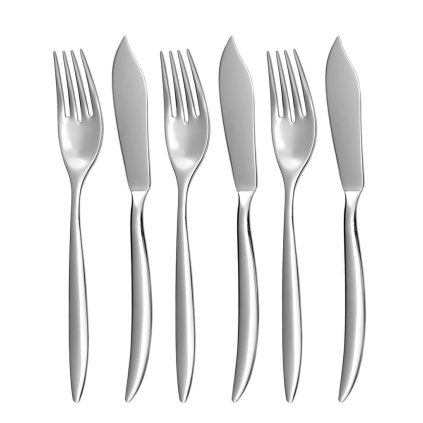Jedálenský príbor ELEGANCE 6-dielna rybia súprava | TONER, 6014S028