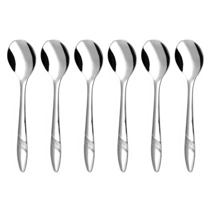 Lyžička na kávu ROMANCE 6-dielna sada | TONER, 600537S6