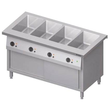 107660 vodni lazen ctyrkomorova 4x gn 1 1 3 2 kw 1465x750x880 mm stalgast st223151