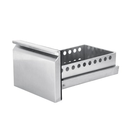 113036 zasuvka s vysuvy pro chladici a mrazici stoly s postrannimi jednotkami sada 2 ks arktic profi line 300x545x h 145mm