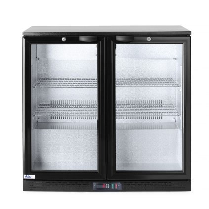 113078 zadni barova dvoudverova chladnicka arktic 158l cerna 220 240v 160w 900x530x h 870mm