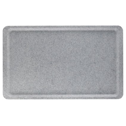 114413 polyesterovy tac versa s plochym okrajem zulovy cambro zula svetle seda 370x530mm