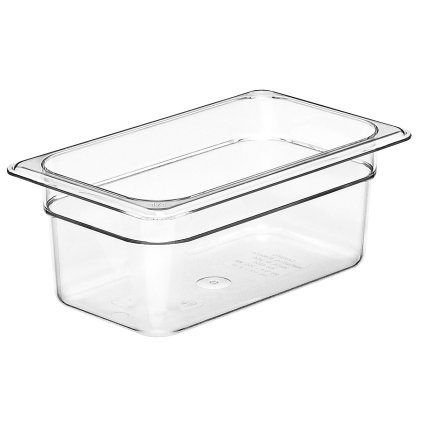117683 nadoba camwear gn 1 4 z polykarbonatu cambro gn 1 4 2 5l pruhledna 162x265x h 100mm