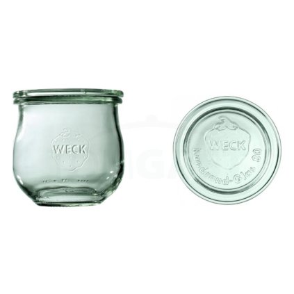 122588 sklenice weck tulip 370 ml s vickem 6 ks