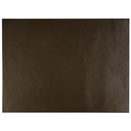 139985 stolni podlozka 450x325 mm hneda aps kunstleder