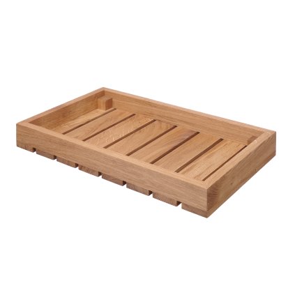 140348 dubovy startovaci podnos gn 1 2 nebo gn 1 1 530x325x65 mm fine dine madeira