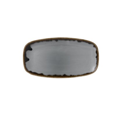 140684 ovalny talir 355x189 mm dudson harvest grey