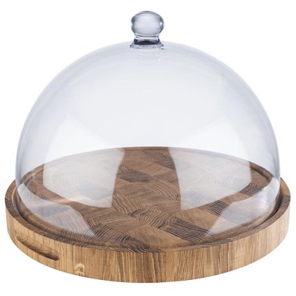 143303 servirovaci deska 390x45 mm hneda aps 816