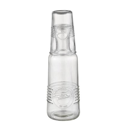 144689 sklenena karafa 1 l 95x310 mm aps old fashioned