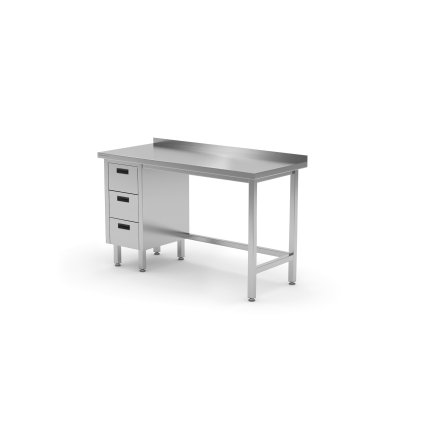 148202 nastenny stul se tremi zasuvkami vlevo 1100x600x850 mm technica 1243l1160