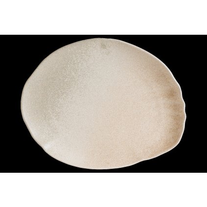 167441 ovalny talir 300 mm bonna tone sahara