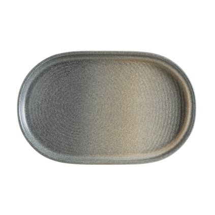 171242 ovalny talir 150 mm bonna ripple hornfels