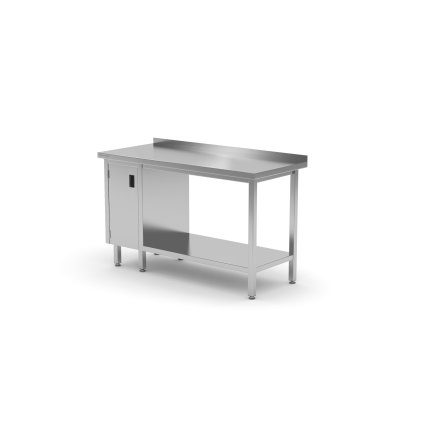 149093 nastenny stolek se skrinkou s kridlovymi dvermi na leve strane a polici 800x700x850 mm technica 127l8070