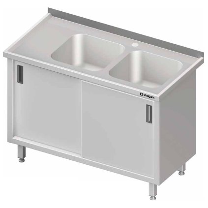 28181 stul s dvoukomorovym drezem po prave strane posuvne dvere 1100x700x850 mm stalgast 980907110