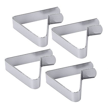 58949 klips na ubrus nerezova ocel sada 4 kusu contacto 316 004