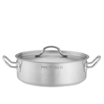 63041 nizky hrnec z nerezove oceli prumer 250 mm 4 4 l silver line technica