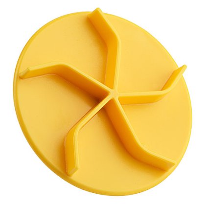 65648 pecet na chleba zluty plast prumer 80 mm contacto 4084 084