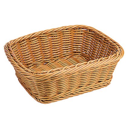 65771 kosik z polypropylenu na pecivo obdelnikovy 230x185x80 mm contacto 4785 233