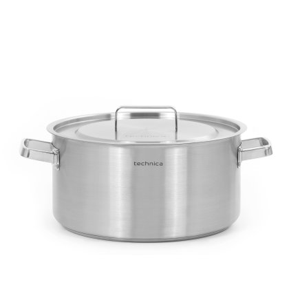 67868 nizky hrnec z nerezove oceli s poklickou 18 3 l o prumeru 360 mm technica platinum line