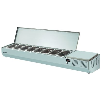 70001 chladici nastavba 10x gn1 4 2242x336x290 mm asber gvl 225