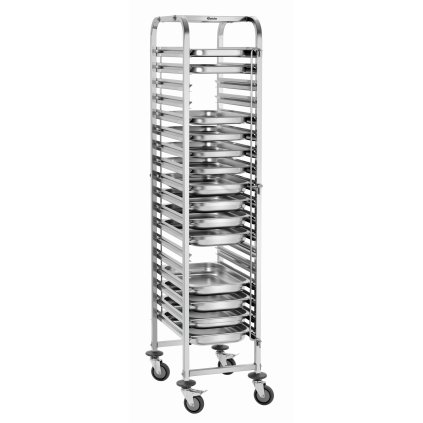 Prepravný vozík na 18xGN 1/1, 415x610x1890 mm|BARTSCHER,18GN110