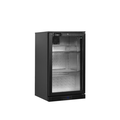 80183 minibar prosklene kridlove dvere cerna tefcold ba6h