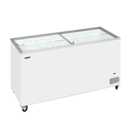 Pultový mraznička presklené rovné veko | TEFCOLD IC 501 SC