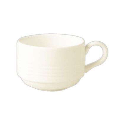 RAK Šálka nízka 23 cl – stohovateľná | RAK Porcelain, BACU23D7-12