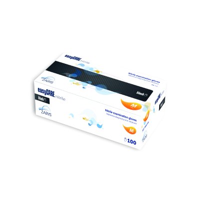 85988 nitrilove rukavice cerne baleni 100 ks m zarys rnbc03m