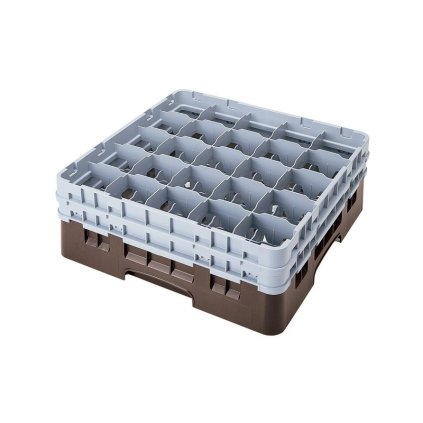 Kôš Camrack 25 pozícií, výška pohára 23,8 cm - Hnedá| TOM, R-25S900-167