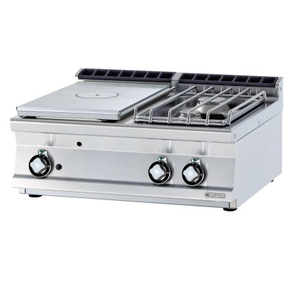 Sporák táľový plynový 3x horák bez podstavy | RM - TP2T-78GP