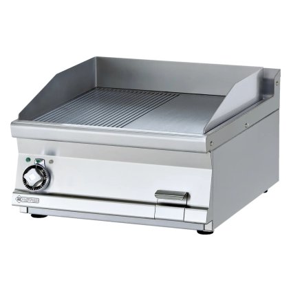 Grilovacia doska 59x52 elektrická kombinovaná bez podstavy 400 V | RM - FTLRT-76ET