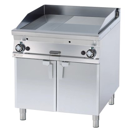 Grilovacia doska 76x68 plynová kombinovaná s podstavbou | RM - FTLR-98G