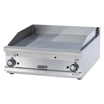 Grilovacia doska kombinovaná chrómovaná | RM - FTLRT-98GS