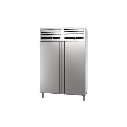 104501 chladici skrin dvouteplotni 1400 l gn 2 1 1318x842x2040 mm asber green line