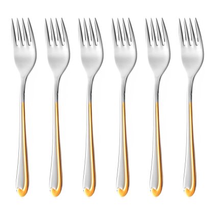 Vidlička na múčnik pozlátená SYMFONIE 6-dielna sada | TONER, 608132G6