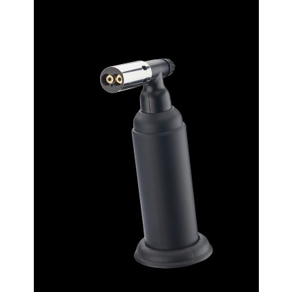 36674 flambovaci pistole dvojity s podstavcem 20 g propan butan 124x75x200 mm cerny technica silver line