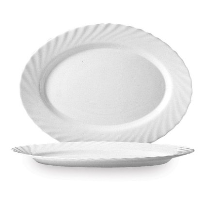 116822 ovalna servirovaci misa trianon arcoroc 290 mm bila 290x214x h 22mm