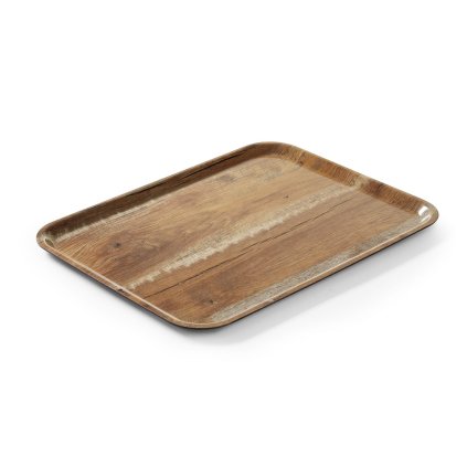 117605 servirovaci tac capri cambro hnedy dub drevo 330x430mm