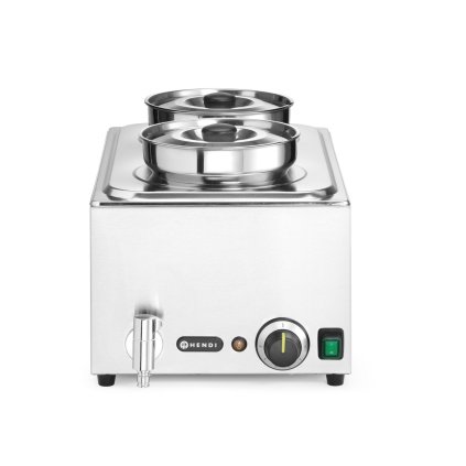 117851 sada bain marie hendi ranger 2x 4l nadoba s vikem hendi 8l 220 240v 1000w 604x332x h 315mm