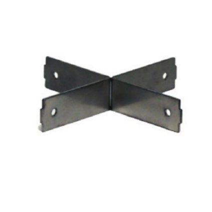 120986 spojka na rohovy sloupek inox