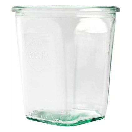 123485 zavarovaci sklenice weck quadro 545 ml set 6 ks