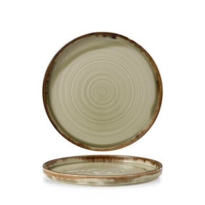 140873 kulaty talir s okrajem 210 mm dudson harvest linen