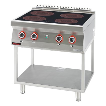 143768 indukcni varic 4x3 5 kw na ramovem podstavci 800x700x900 mm kromet 700 ke 4i 800 t