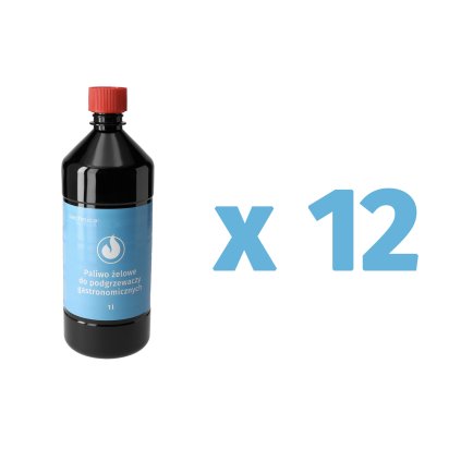 145502 sada 12 x gelove palivo pro 1000 ml ohrivace technica 510102